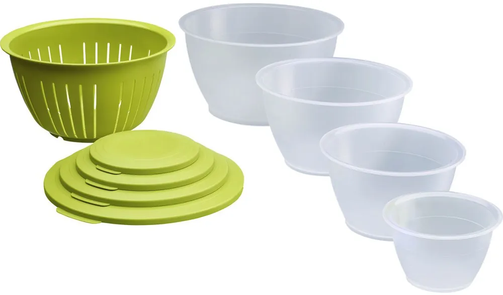 Westmark Schüssel Set Olympia 9 teilig grün Must-Have