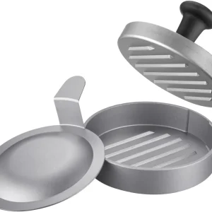 Neuheit Westmark Hamburgermaker mit Heber Uno Plus silber