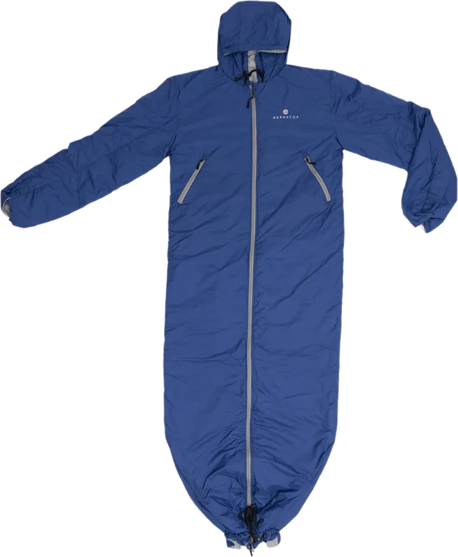 Bergstop Cozybag Comfort Multifunktionsschlafsack mit Ärmeln blau Abverkauf