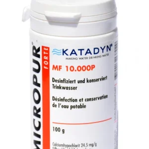 Markenware Katadyn Micropur Forte MF 10000P Pulver Wasserentkeimung Trinkwasser 100g