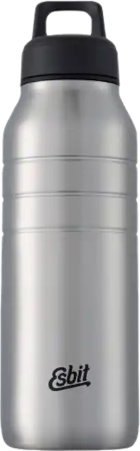 ESBIT Majoris Edelstahl Trinkflasche Grau Neu
