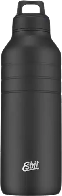 Expressversand Esbit Majoris Edelstahl Trinkflasche schwarz
