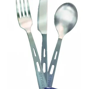 Rabatt Optimus Titanium Besteck Set 3 teilig silber