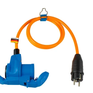 AS Schwabe CEE Adapterleitung mit Schutzkontaktstecker und CEE-Kombikupplung 1,5 m Neue Ware