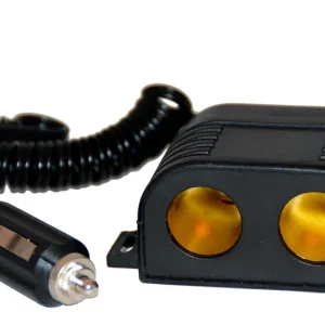 Jetzt Bestellen HP Autozubehör Doppelsteckdose mit Kabel 12/24 V