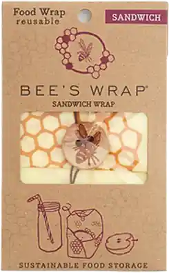 Bees Wrap Bienenwachstuch für Sandwiches 33 x 33 cm Preiswert