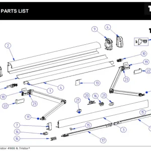 Begrenztes Angebot Thule Endplatte (links)