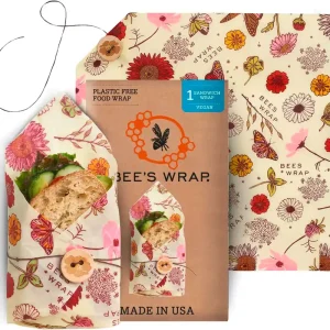 Neue Ware Bees Wrap Pflanzenwachstuch Vegan