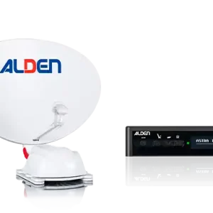 Abverkauf Alden Satellitenanlage Steuermodul Set bestehend aus AS2 HD 80 Platinium Twin Antenne inkl. S.S.C. HD-Steuermodul