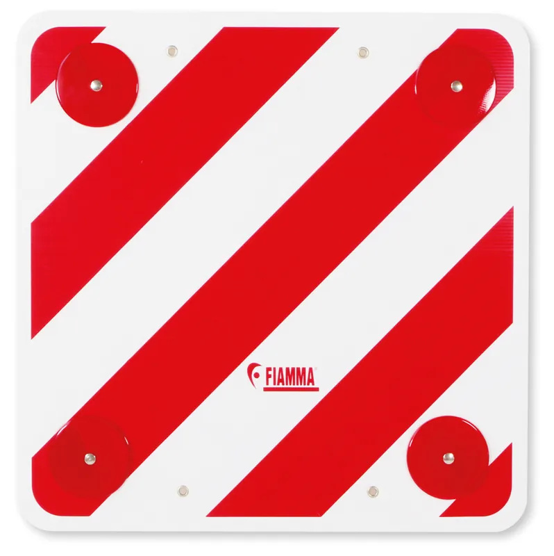 Fiamma Plastic Signal Warnschild für überlange Ladungen aus Kunststoff Neue Ware