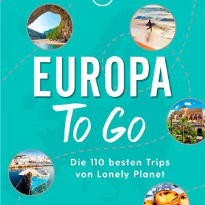 MairDumont Europa to go Die 110 besten Trips von Lonely Planet Buch Highlight