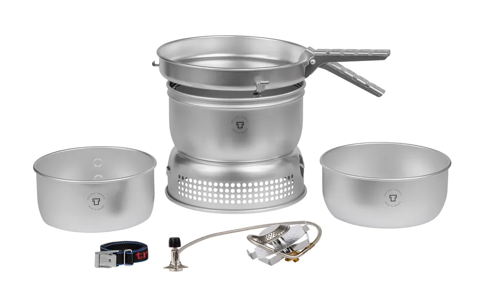Heißes Angebot Trangia Trangiakök 25 Campingkochset 3- teilig mit Gasbrenner, Gaskocher