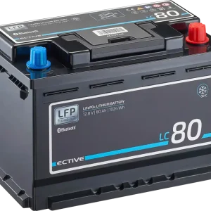 ECTIVE LC 80 LT 12 V LiFePO4 Lithiumbatterie 80 Ah Wochenendangebot