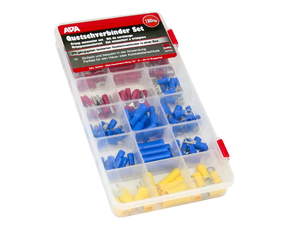 Abverkauf Apa Quetschverbinder Set 180 teilig