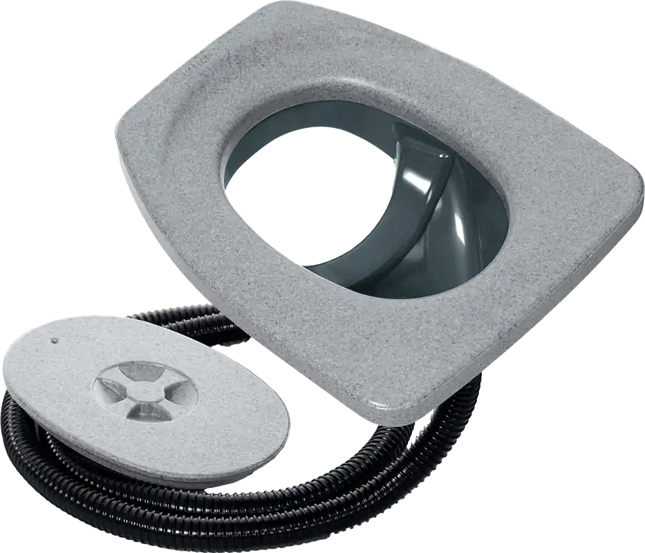 Mega-Angebot Separett Privy 500 Urin-Trenneinsatz 45 x 37,5 x 17,1 cm grau
