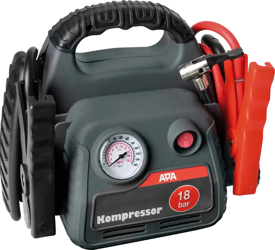 Wochenendangebot Apa Powerpack mit Kompressor 12 V