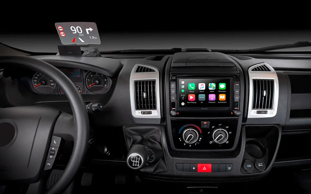Bestseller Pioneer Headup-Display Erweiterung für Fiat Ducato/Peugeot/Citroen