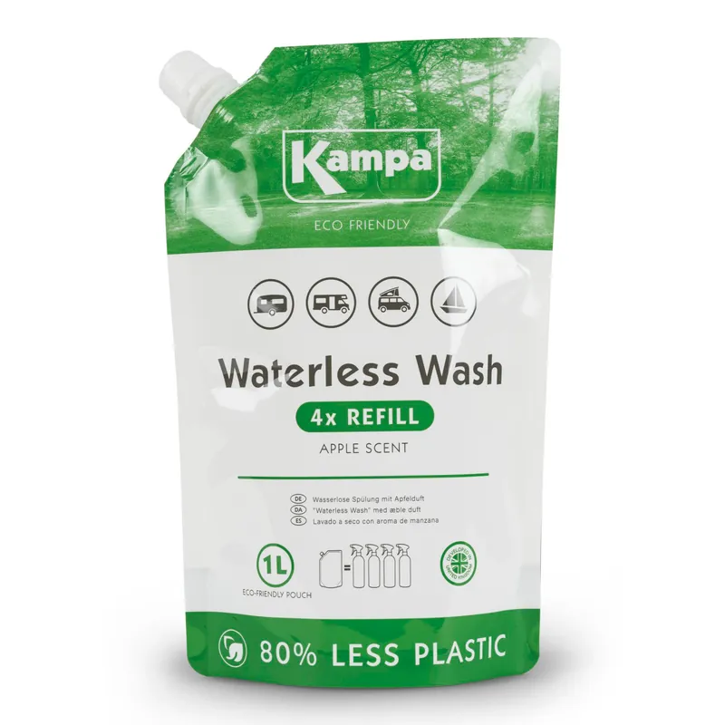 Aktuell Kampa Waterless Wash Fahrzeugreiniger Nachfüllbeutel 1 Liter