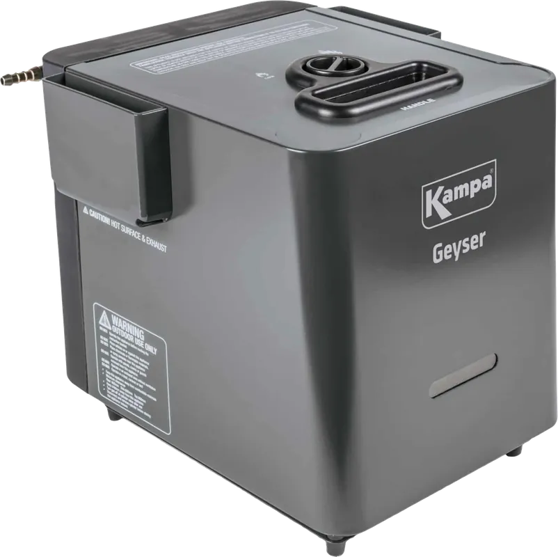 Saisonangebot Kampa Geyser Gasbetriebenes Warmwassersystem 50 mbar