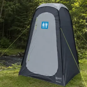 Kampa Privy Toilettenzelt 120 x 120 x 190 cm grau Zertifiziert