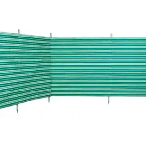 Garantierte Lieferung Blue Diamond gestreifter Windschutz 3,6 x 1,37 Meter