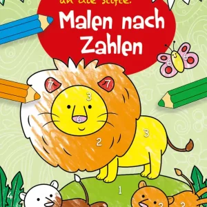 Kangaroo Kinderbücher Malen nach Zahlen - Löwe Sichere Zahlung