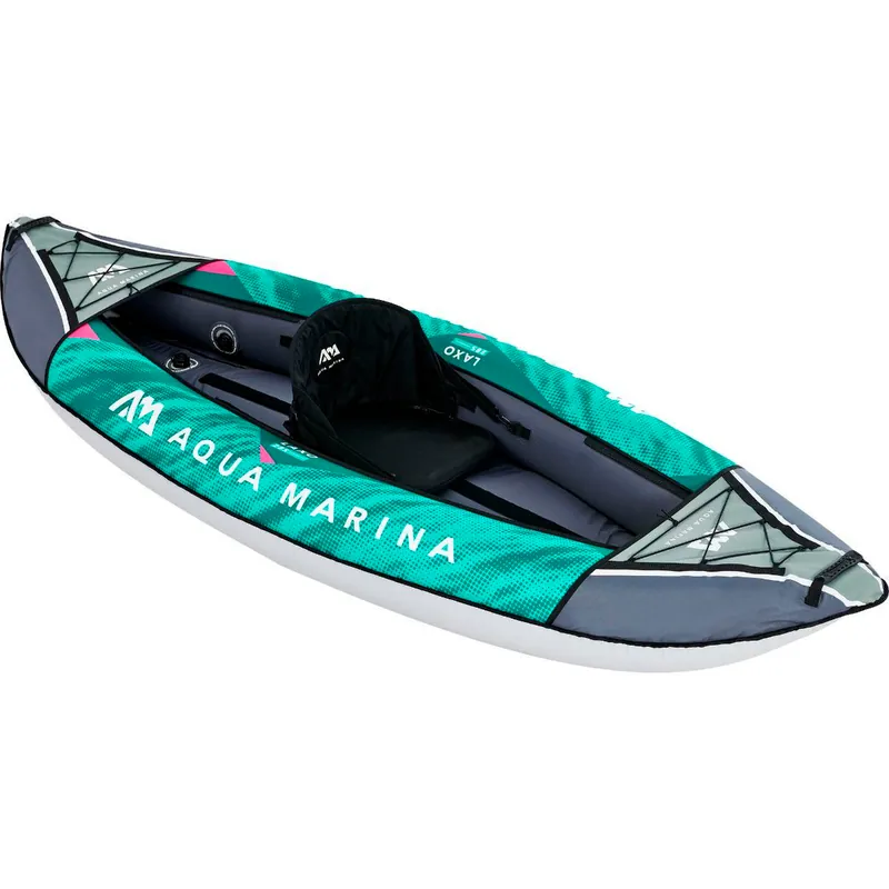 Aqua Marina Laxo Freizeit Kajak Set 7 teilig grün/grau Top-Seller