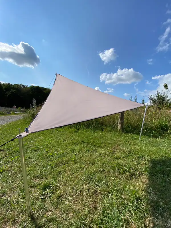 Echt Bent Sonnensegel TC-Zip-Canvas Single aus Baumwoll-Mischgewebe