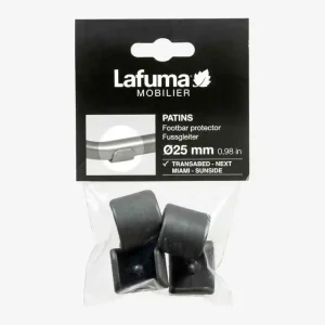 Fußschoner für Relaxliege RT2 Ø 25 mm 4 Stück Anthrazit Heißes Angebot