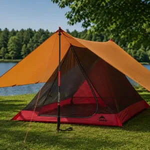 Expressversand MSR V2 Thru-Hiker Mesh House Rucksackzelt für 2 Personen