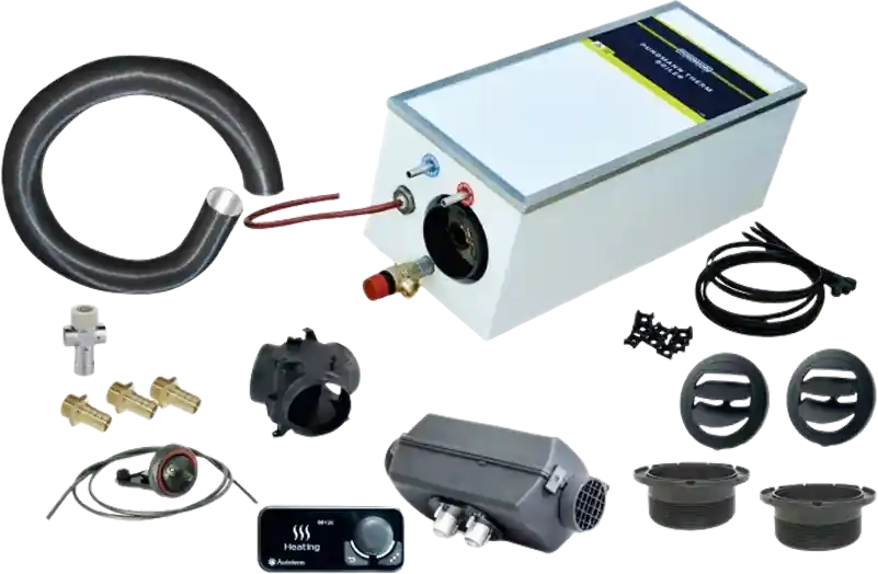 Knallerangebot Pundmann Warmduscher-Set 12V / 200 W / Air 4D