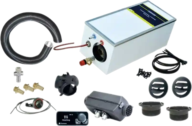 Pundmann Warmduscher-Set 230 V / 500 W / Air 4D Versand Am Gleichen Tag