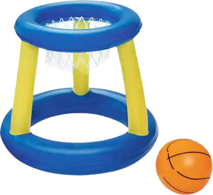 Beliebt Bestway Splash ‘N‘ Hoop Schwimmendes Basketball Set 2 teilig 59 x 49 cm