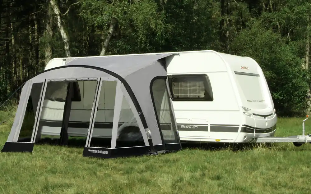 Begrenztes Angebot Westfield Dorado XL aufblasbares Vorzelt 375 x 250 cm