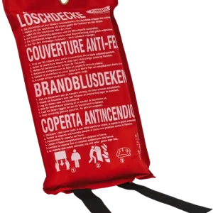 Günstig Abus LD1118 Löschdecke für Feuer 1 x 1 Meter