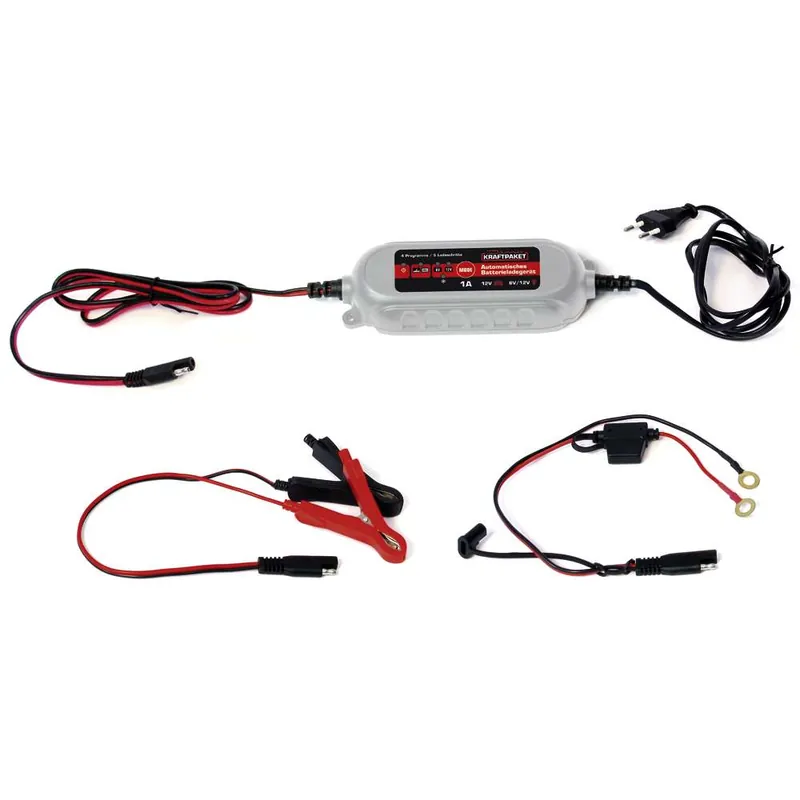 Dino KRAFTPAKET Batterieladegerät 6/12V 1A + Ring Must-Have