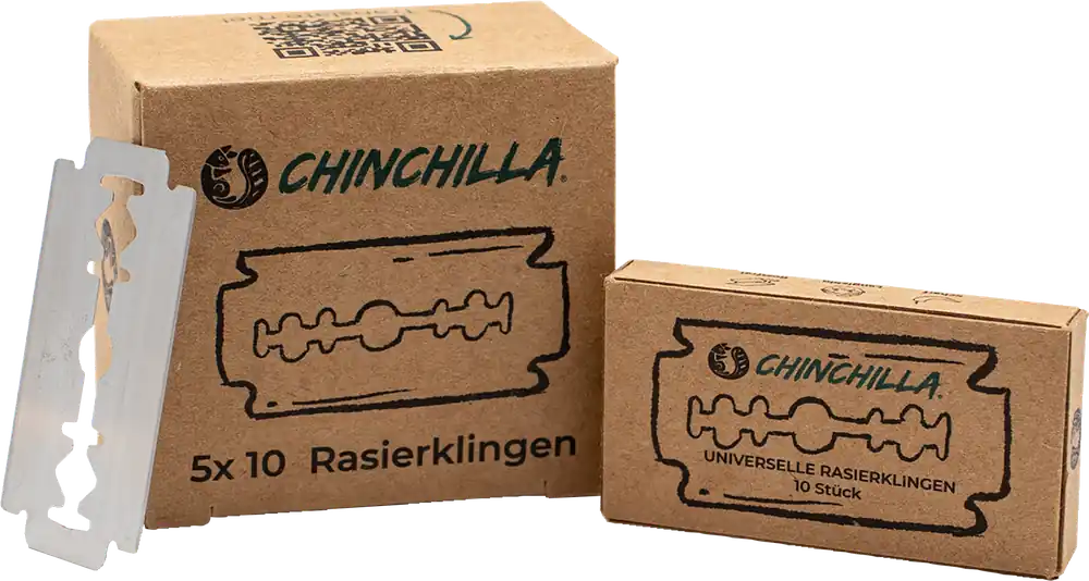 Chinchilla Rasierklingen für Rasierhobel universell Schnäppchen