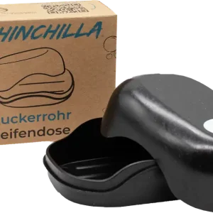 Aktuell Chinchilla Seifendose aus Zuckerrohr vegan