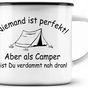 Just Camper Tasse Niemand ist Perfekt Letzte Chance