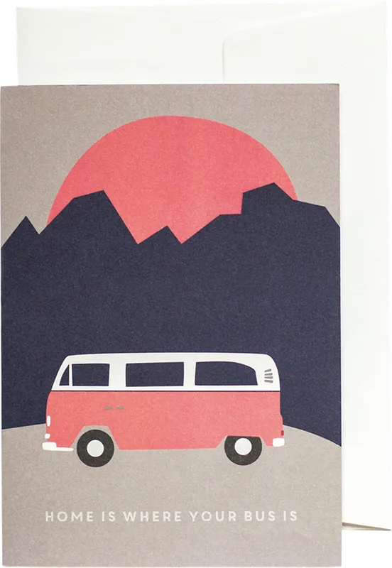 Grußkarte - Bus adventure Top-Seller