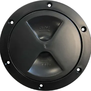 Gaslow Inspektionsluke Schraubverschluss schwarz 102 mm Letzte Chance