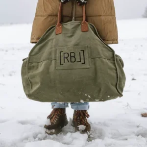 Rebel Outdoor Wasserabweisende Reisetasche grün 40 Liter Nur Heute