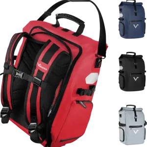 Valkental ValkPro 3-in-1 wasserdichte Fahrradtasche 26 Liter Sichere Zahlung