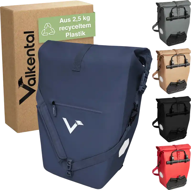 Valkental ValkOcean Gepäckträgertasche 28 Liter Nur Für Kurze Zeit