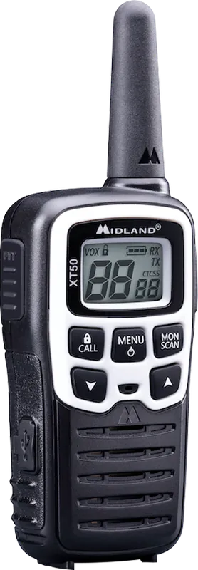 Midland XT50 Adventure Handfunkgerät Kofferset 2-teilig inklusive Akkupacks / Headsets / Doppelstandlader Zertifiziert