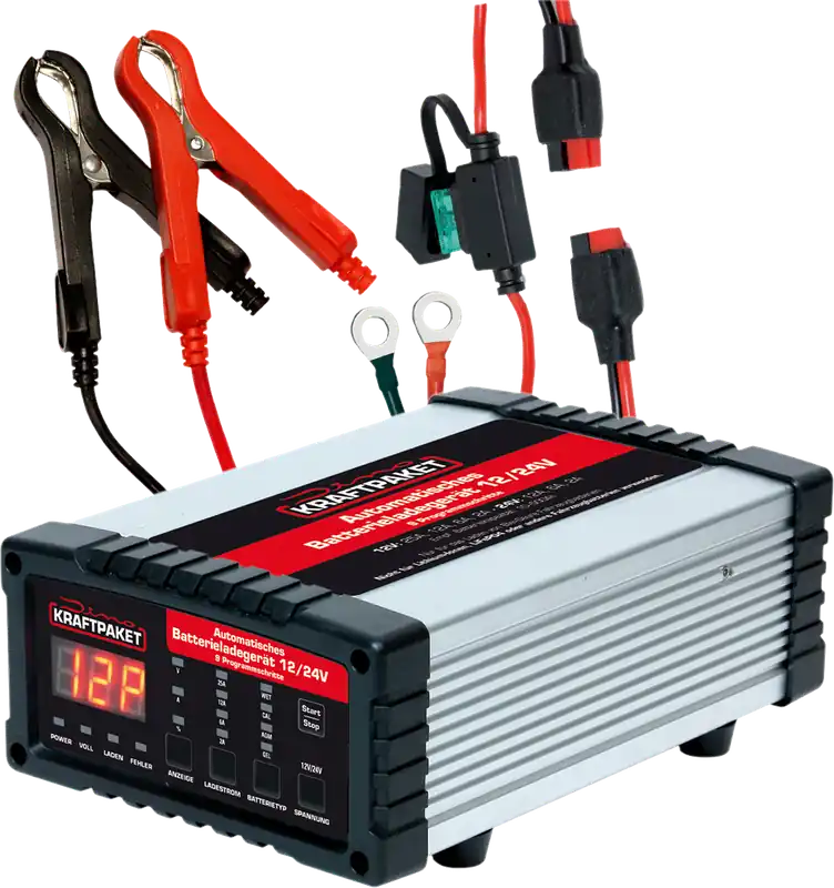 Schnäppchen Dino KRAFTPAKET Batterieladegerät 12V/24V 25A