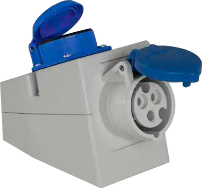 AS-Schwabe CEE Wand-Kombi-Dose 230V/16A Garantierte Lieferung