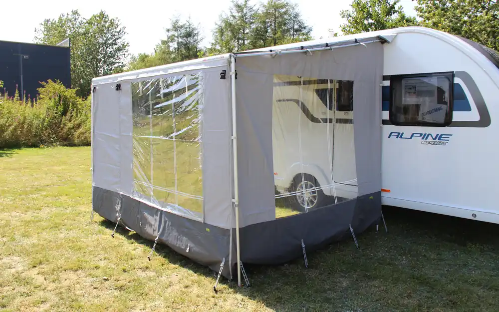 Wecamp Seitenwand für Sackmarkise mit Klips - L/R Echt