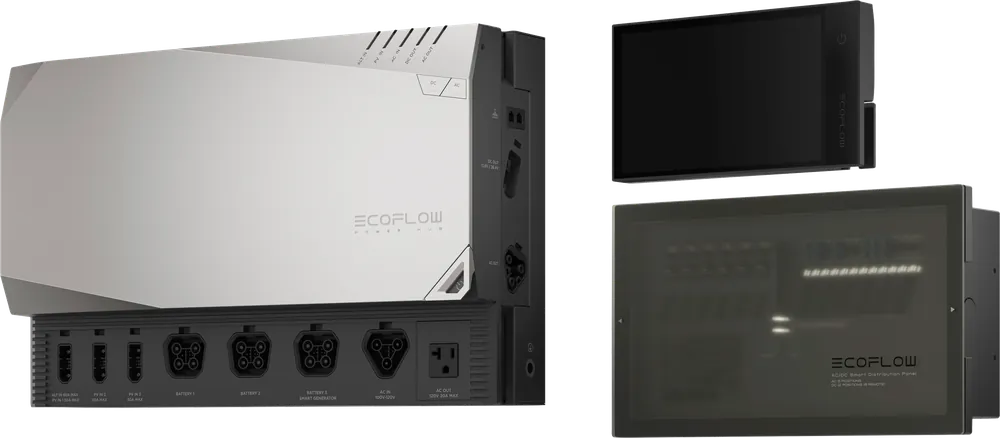 Sofort Bestellen EcoFlow Power Hub Independence Kit Power Hub / Cable Pack / Distribution Panel / Monitor Stromversorungslösung für Fahrzeuge