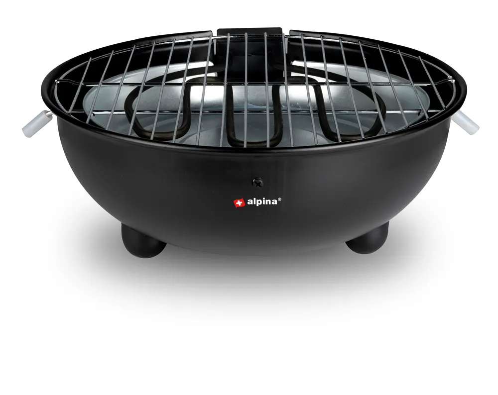 Saisonangebot Alpina Elektro Tischgrill 1250 W